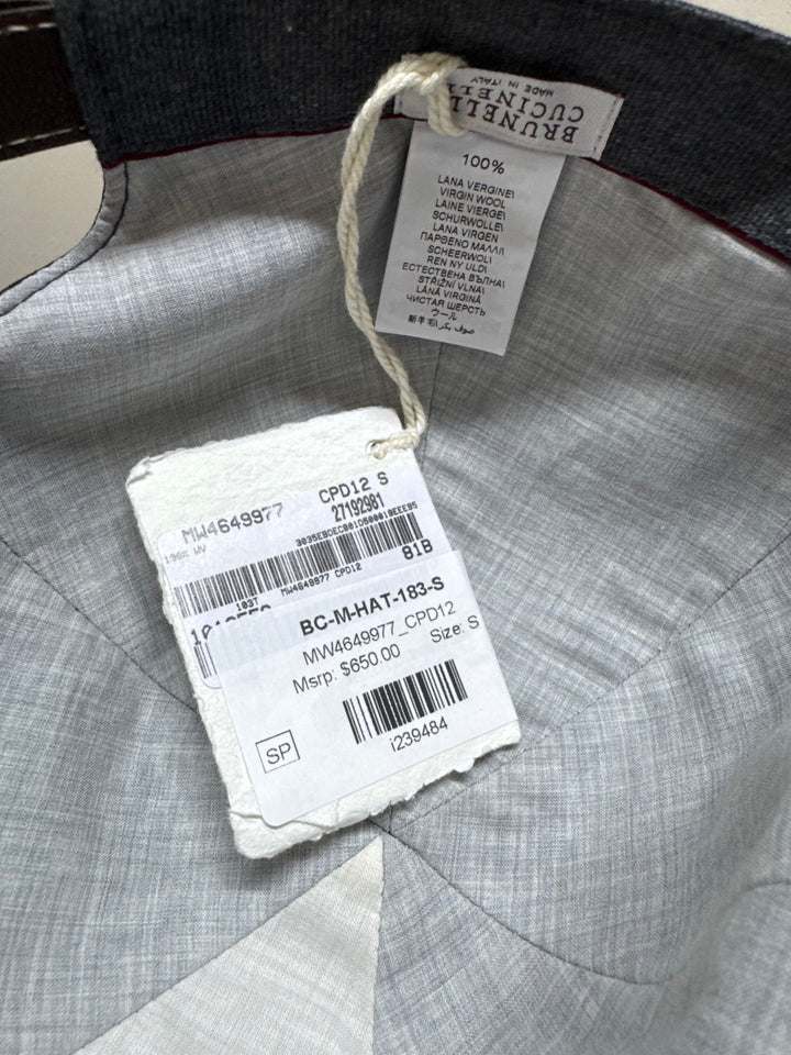 Вовняна кепка Brunello Cucinelli