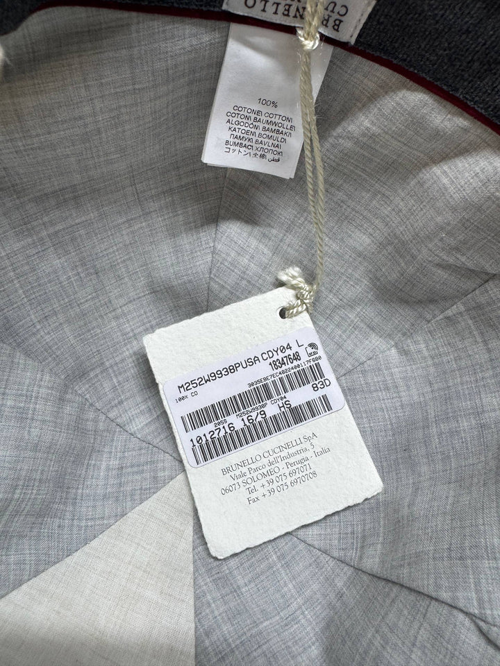 Котонова кепка Brunello Cucinelli