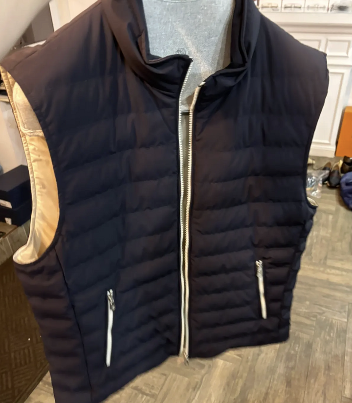 Brunello Cucinelli пуховая жилетка