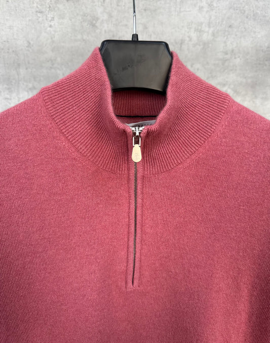 1/3 zip кофта Brunello Cucinelli