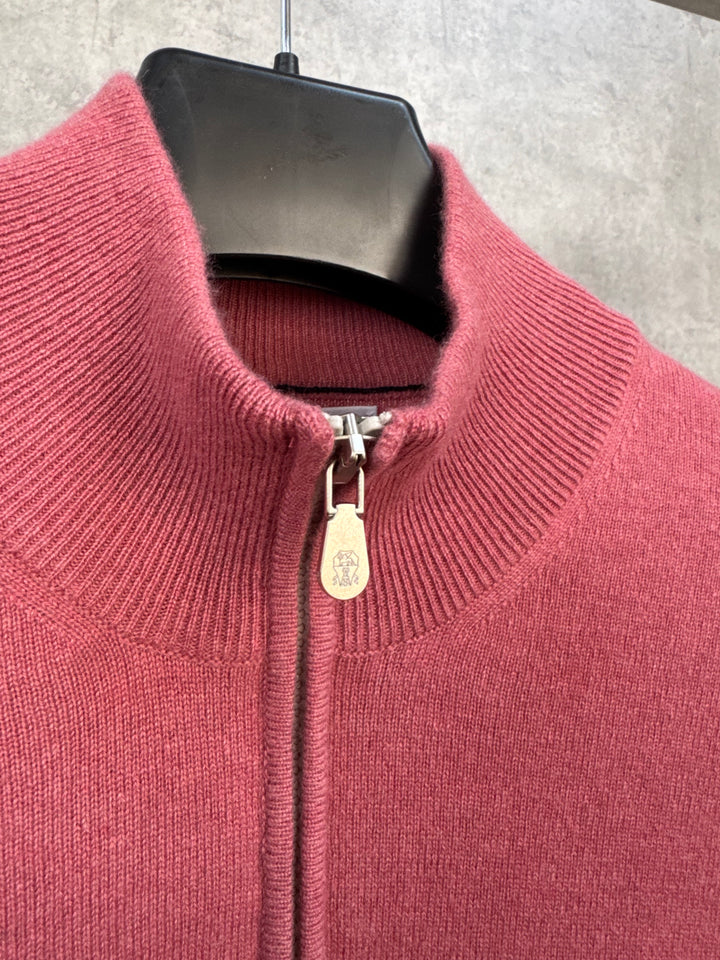 1/3 zip кофта Brunello Cucinelli