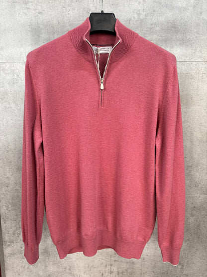 1/3 zip кофта Brunello Cucinelli
