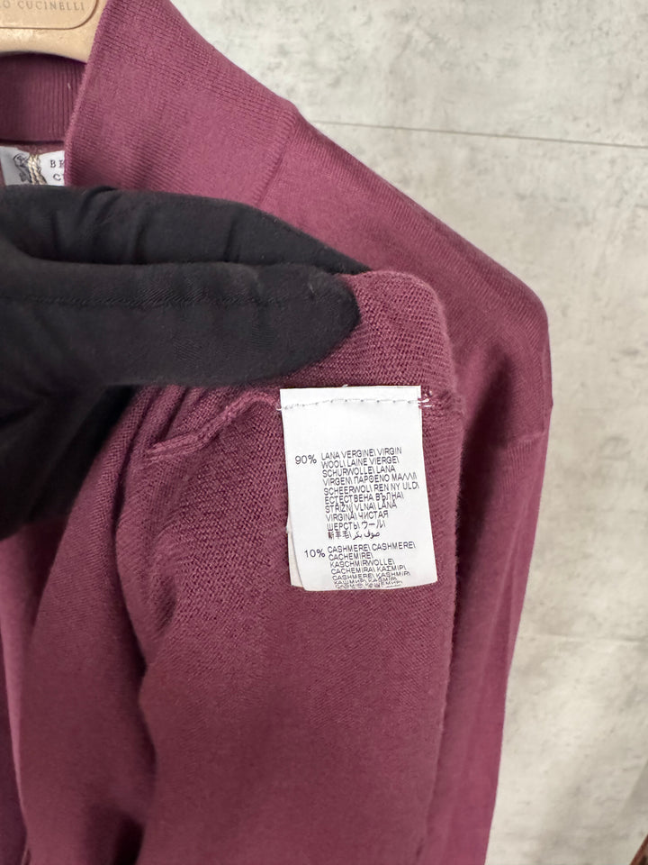 1/3 zip кофта Brunello Cucinelli
