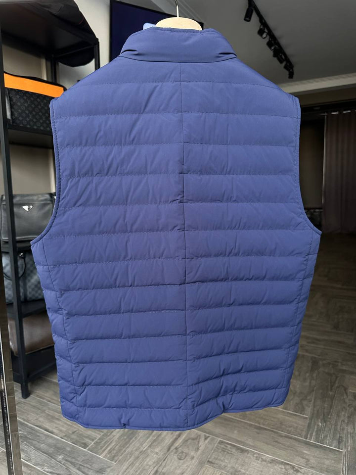 Brunello Cucinelli жилетка синяя