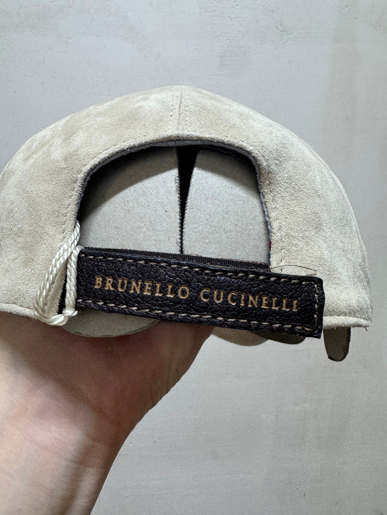 Замшева кепка Brunello Cucinelli