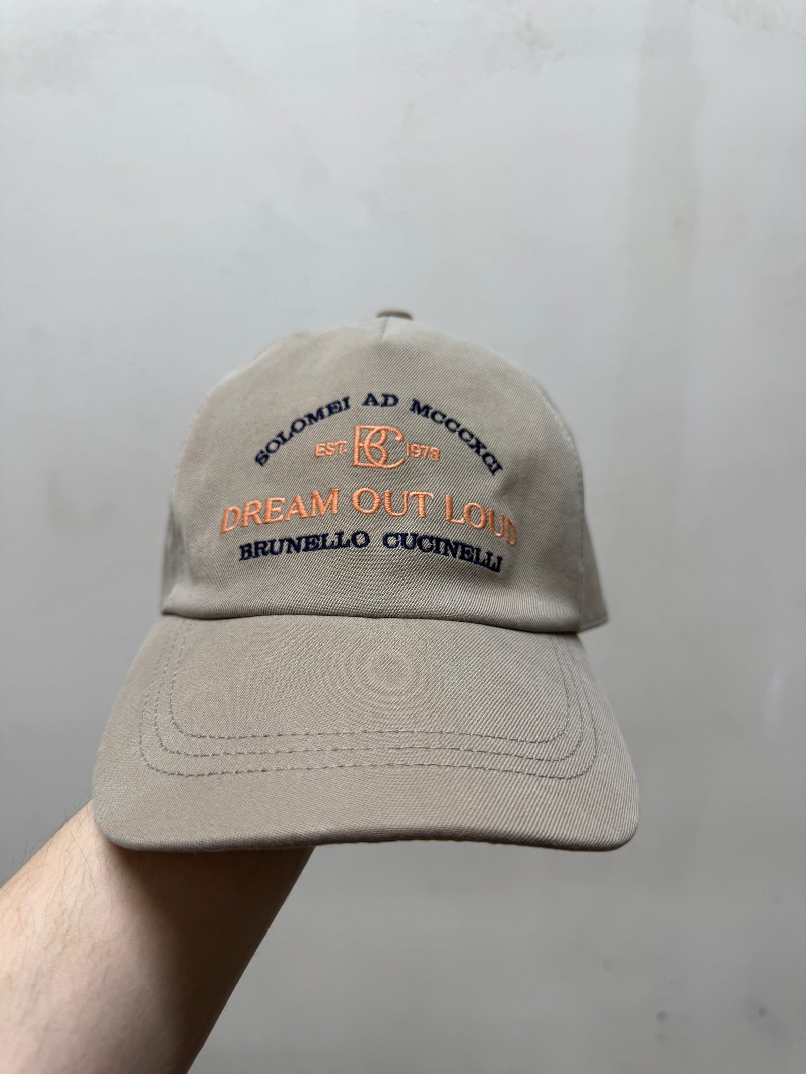 Котонова кепка Brunello Cucinelli