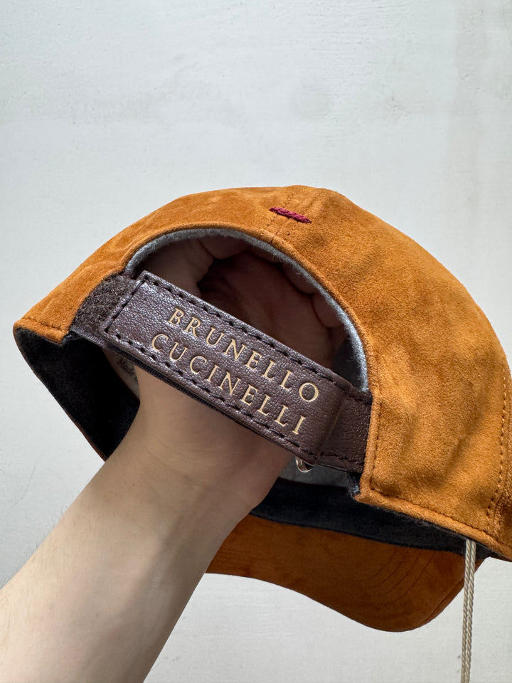Замшева кепка Brunello Cucinelli